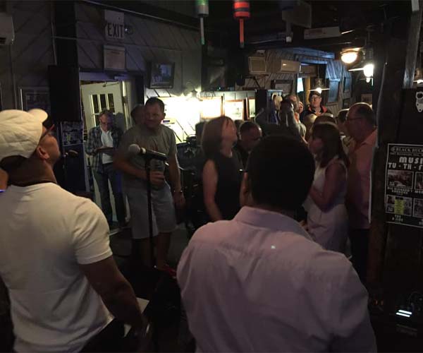 Live Band at the Black Duck